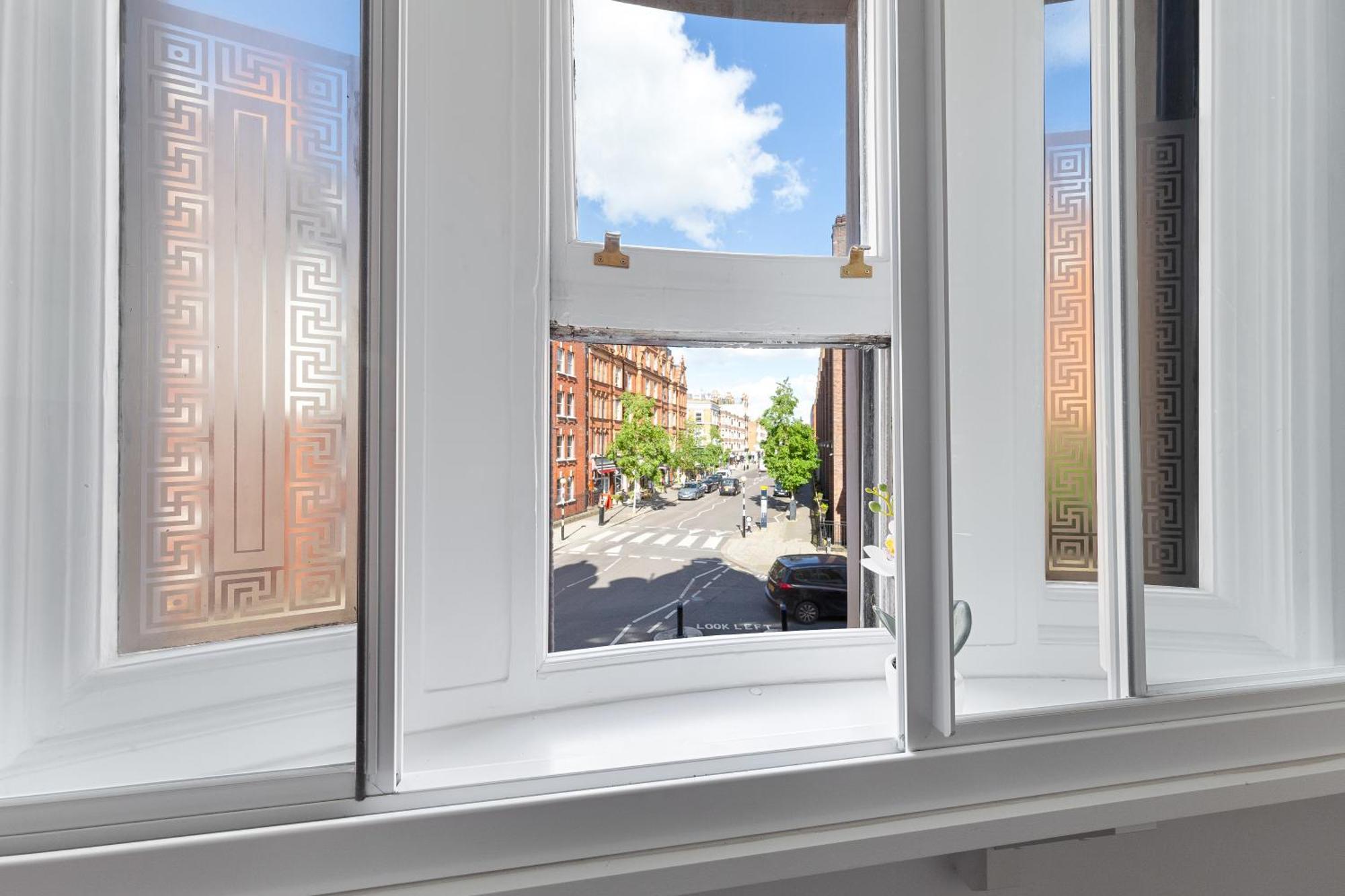 Designer Victorian Flat With Large Terrace Leilighet London Eksteriør bilde
