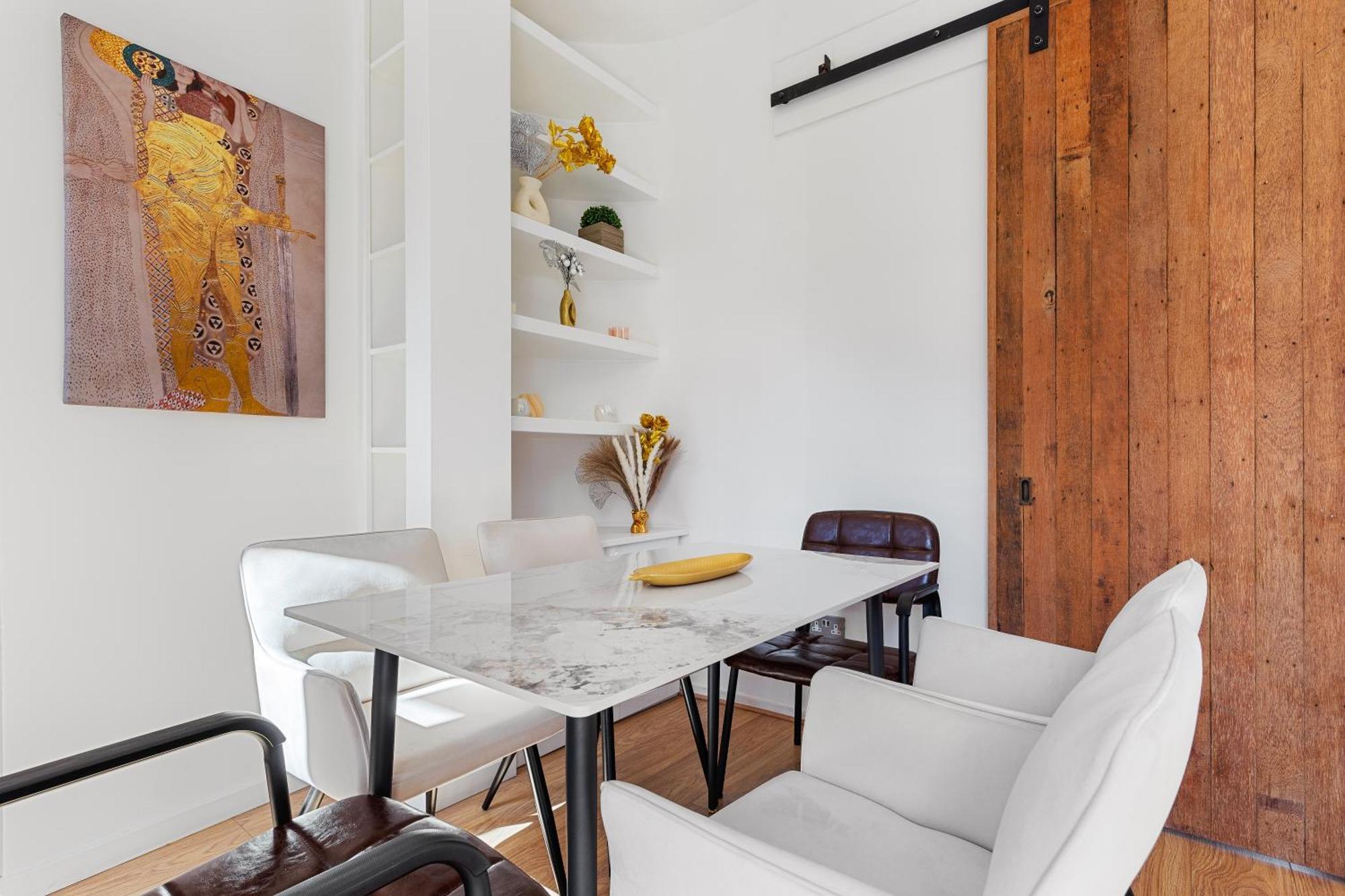 Designer Victorian Flat With Large Terrace Leilighet London Eksteriør bilde