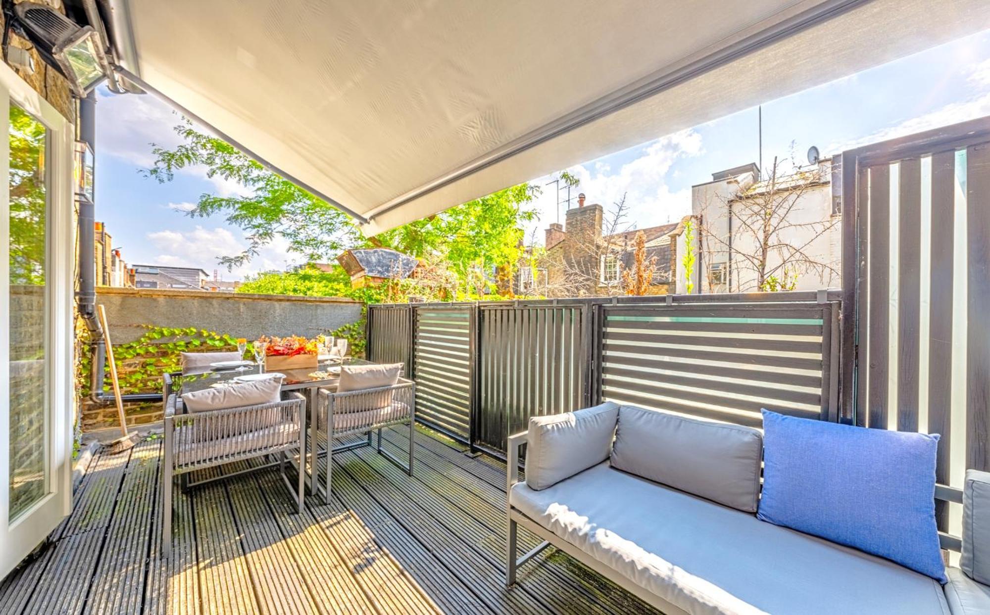 Designer Victorian Flat With Large Terrace Leilighet London Eksteriør bilde