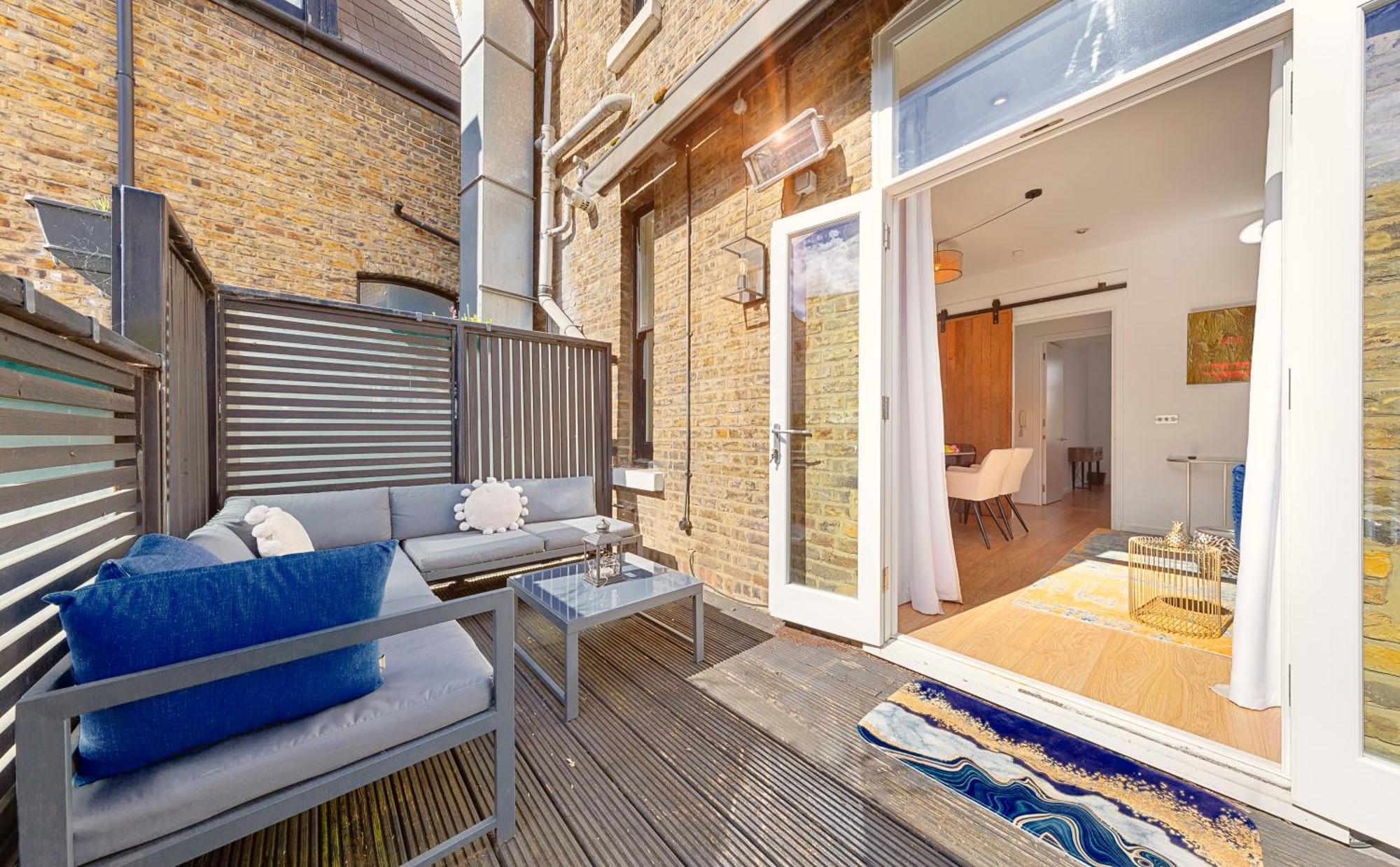 Designer Victorian Flat With Large Terrace Leilighet London Eksteriør bilde