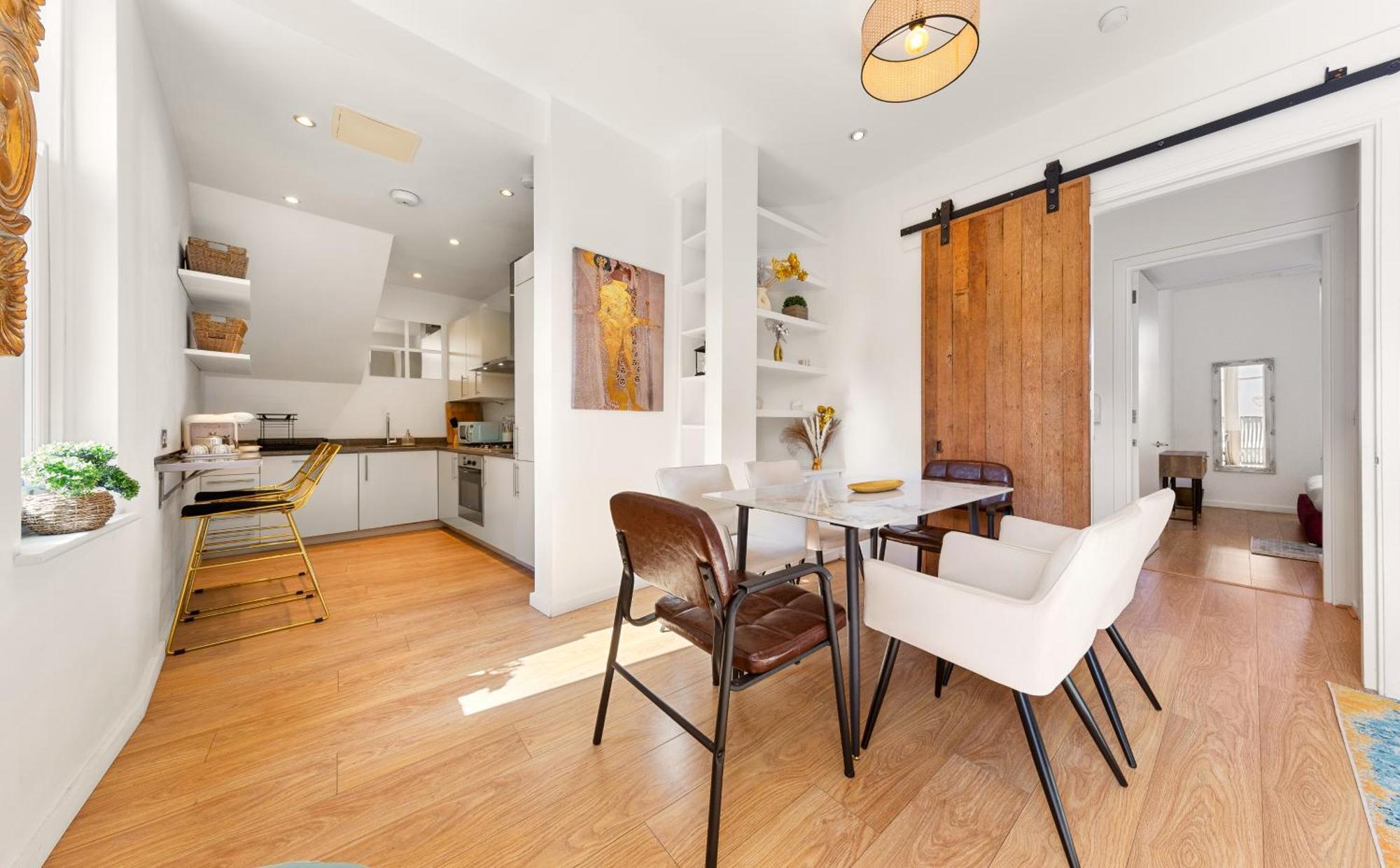 Designer Victorian Flat With Large Terrace Leilighet London Eksteriør bilde